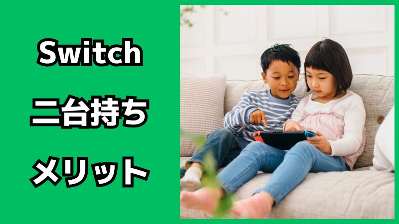Switch(スイッチ)の二台持ちのメリット・デメリット